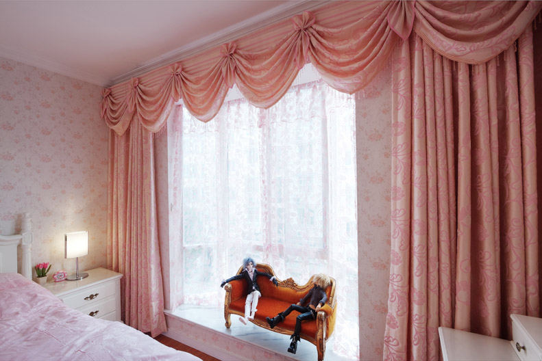 简约 欧式 三居 卧室图片来自实创装饰上海公司在简欧风格浪漫温馨三居室装修的分享