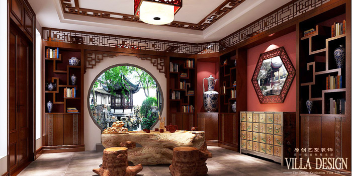 新古典 别墅 其他图片来自北京今朝装饰刘在华茂城铂金墅新古典的分享