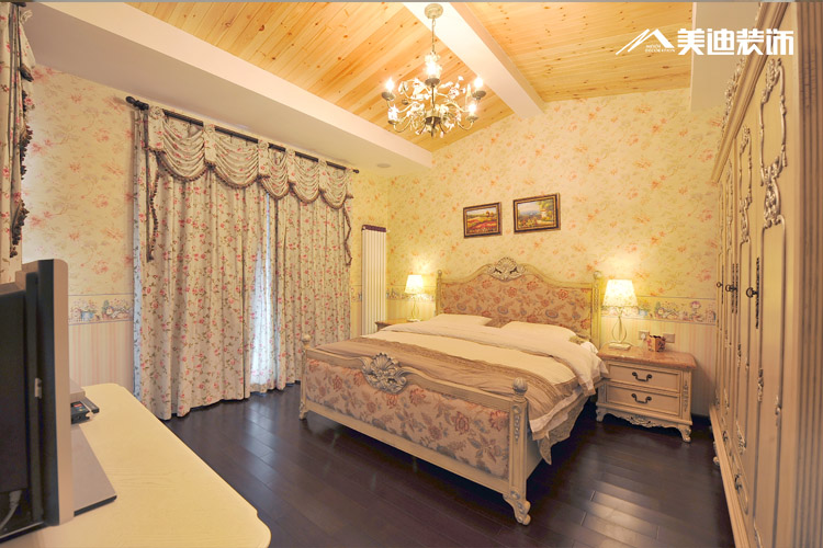 别墅 卧室图片来自湖南美迪装饰在美式温情的分享