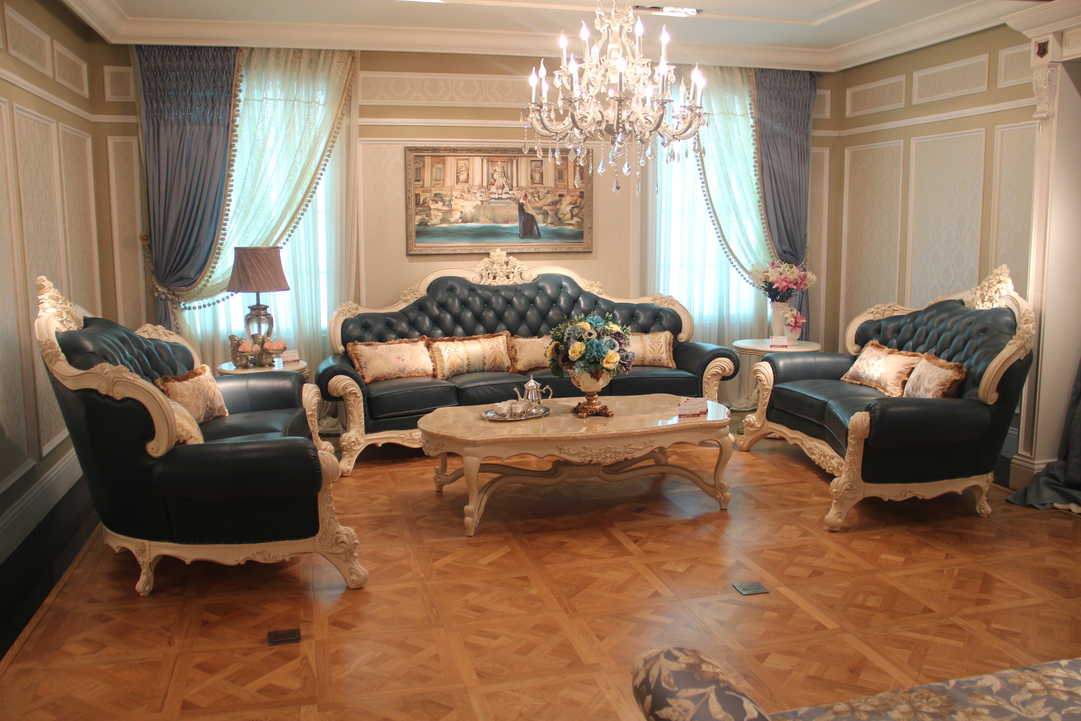 欧式 别墅 小资 白领 客厅图片来自avk003在真正的好沙发的分享
