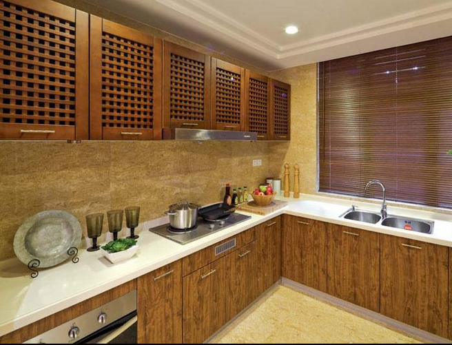 二居 简约 白领 80后 小资 旧房改造 厨房图片来自天津都市新居装饰有限公司在河东星河花园的分享