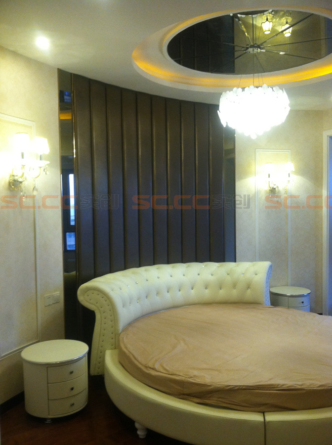 简欧 装修 异形房 四居 卧室图片来自南京实创装饰夏雨荷在如何装修异形房？的分享