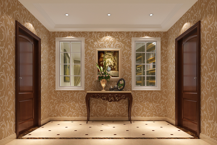简约 欧式 别墅 玄关图片来自高度国际装饰设计集团凌军在潮白河350简欧风格的分享