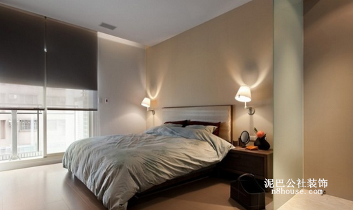 现代 简约 实用 三居 卧室 卧室图片来自泥巴公社设计师肖勇在现代简约 佳兆业水岸新都的分享