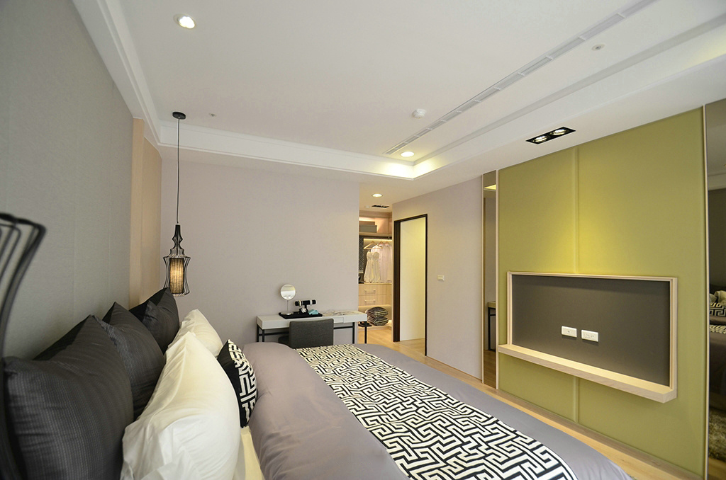 简约 现代 家庭装修 阿拉奇设计 卧室图片来自阿拉奇设计在自在舒适的温馨家居的分享