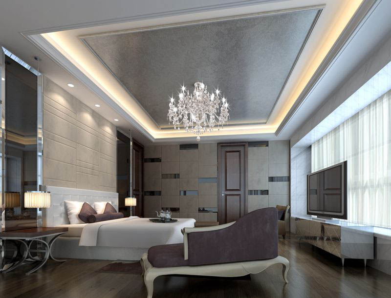 别墅 欧式 收纳 旧房改造 卧室图片来自富有世纪装饰河南公司在金沙湖高尔夫观邸-欧式奢华的分享