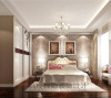 卧室 现代风格 混搭风格 收房装修 成都高度国际 别墅装修