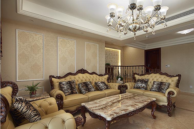 客厅图片来自佰辰生活装饰在大居室温暖欧式风格的分享