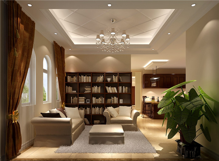 别墅 欧式 客厅图片来自高度国际装饰设计集团凌军在香江别墅420平米欧式风格的分享