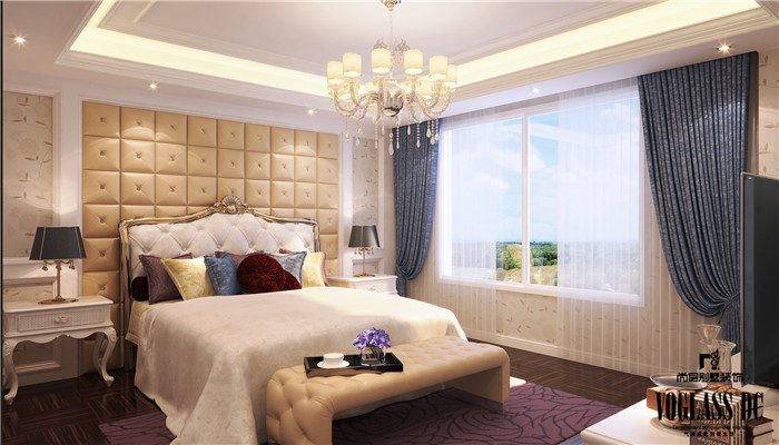 别墅 卧室图片来自天津尚层装修韩政在滨海琴墅的分享