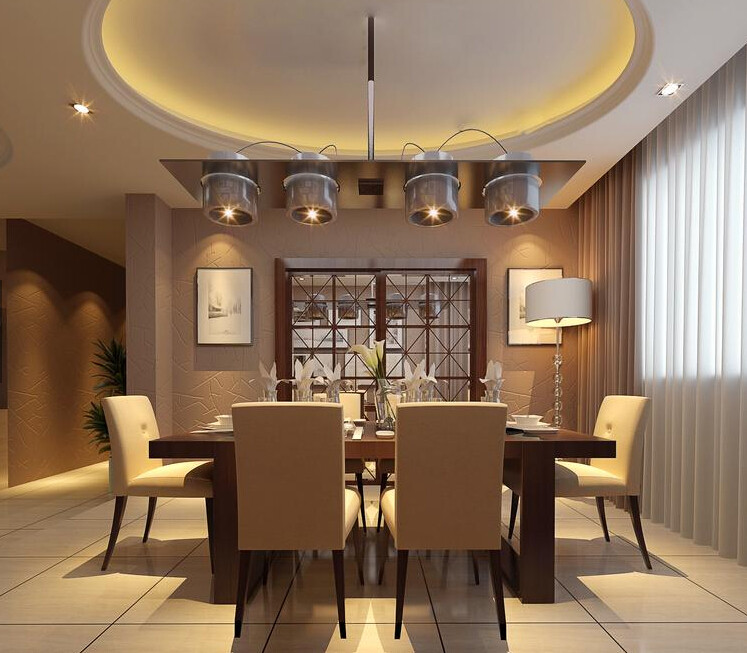 餐厅图片来自美巢装饰在九龙城130平现代简约的分享