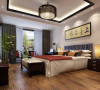 中式的卧室，总有一些宫殿的感觉在其中……