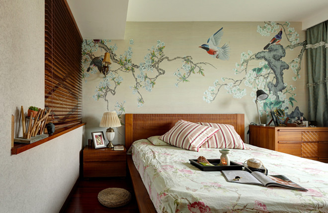 三居 白领 收纳 旧房改造 小资 卧室图片来自天津都市新居装饰有限公司在河东 惠森花园的分享