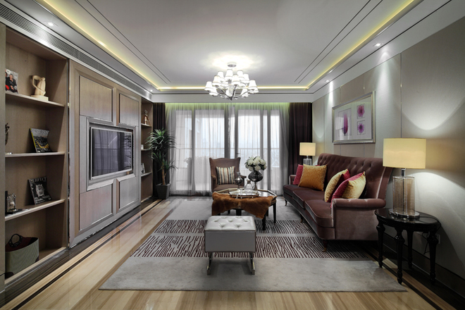 三居 收纳 旧房改造 80后 小资 白领 客厅图片来自天津都市新居装饰有限公司在和平 银行里的分享