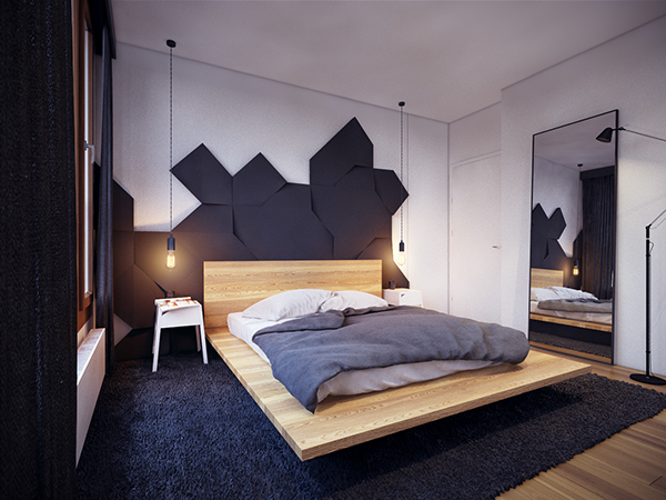 卧室图片来自斯斯98在[住宅] 波兰华沙Bielanach的公寓的分享
