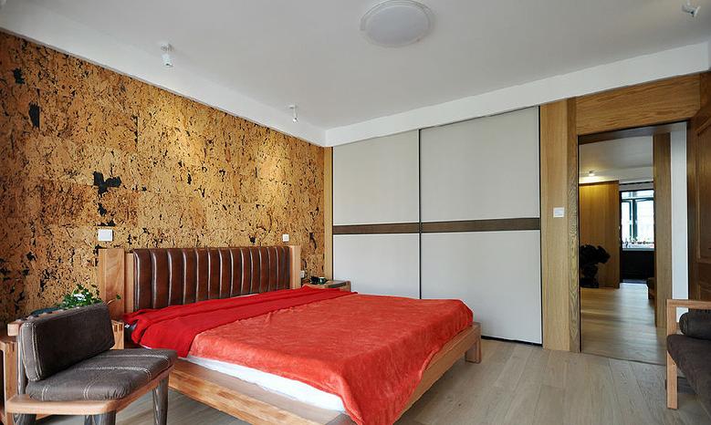 卧室图片来自佰辰生活装饰在105平中式现代风的分享
