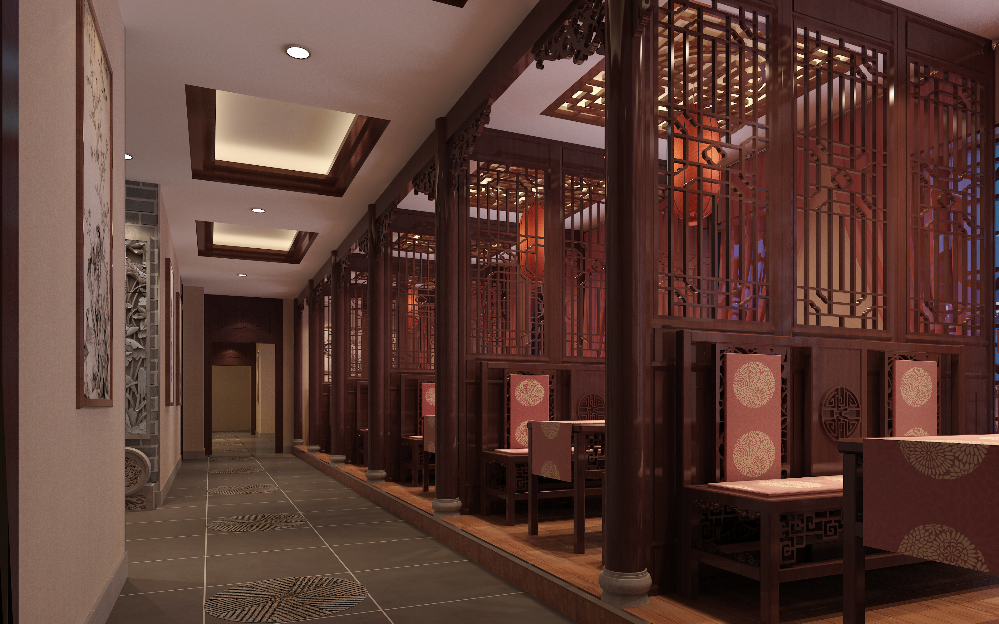 客厅图片来自北京原创艺墅小美在晋汉子酒店的分享