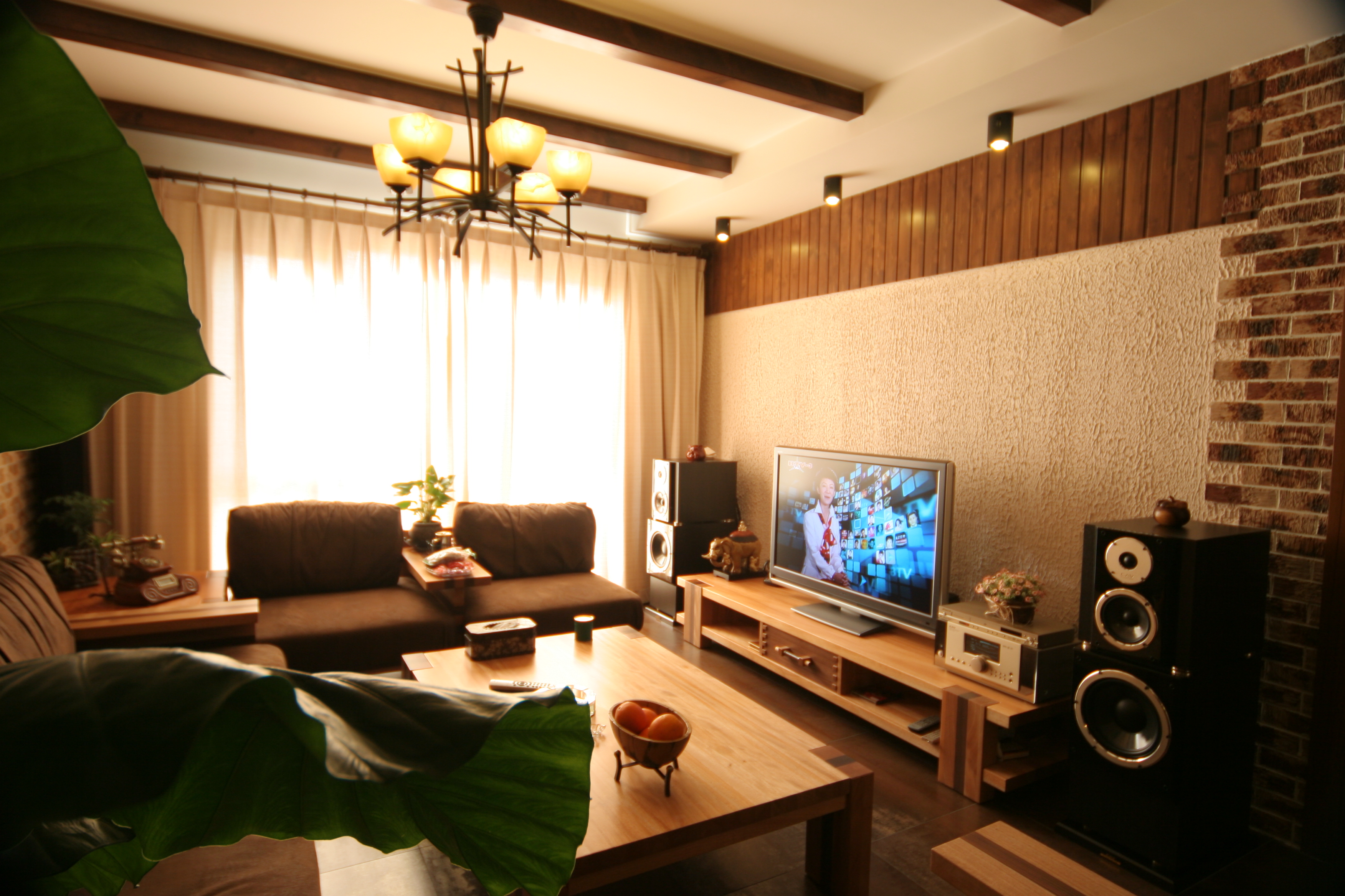客厅图片来自北京今朝装饰郎凡在中年成功人士153平的美式乡村风的分享
