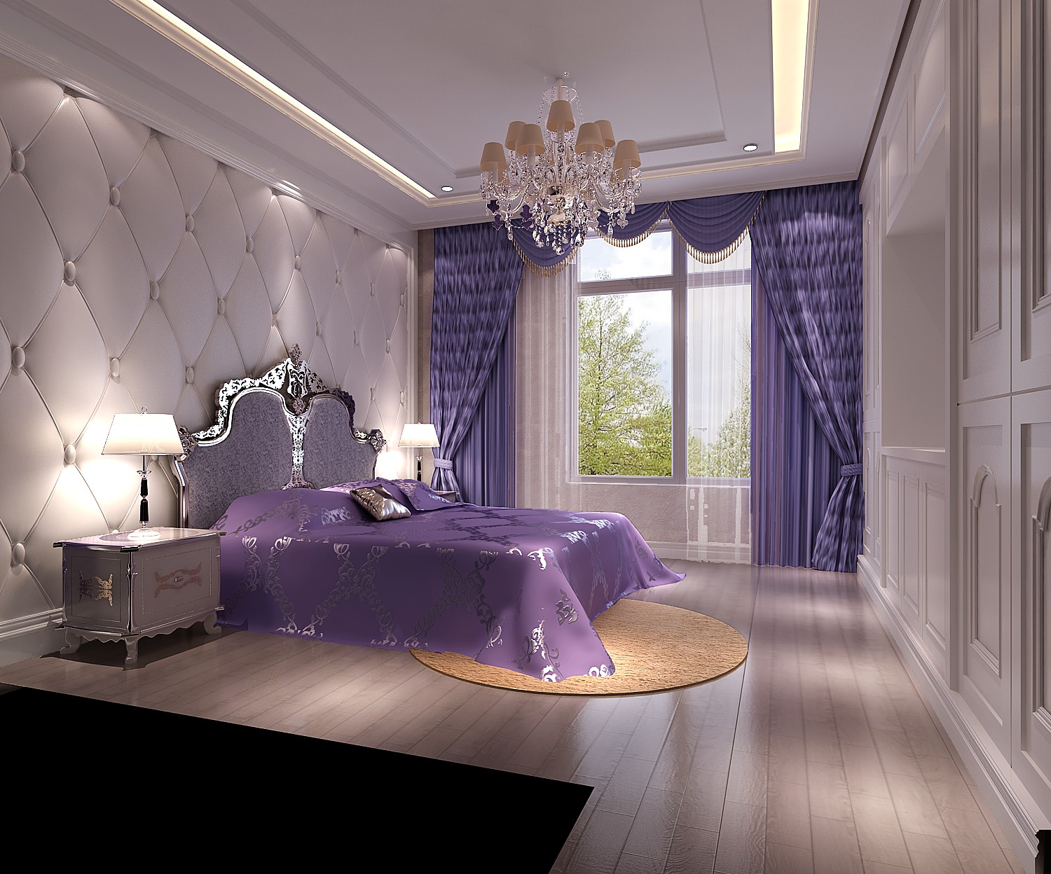 卧室图片来自北京原创艺墅小美在西山壹号院设计效果图的分享