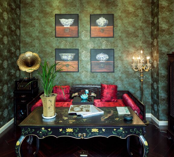 欧式 别墅 小资 白领 80后 混搭 书房图片来自东三吉在法式新古典风格－致凡尔赛的分享