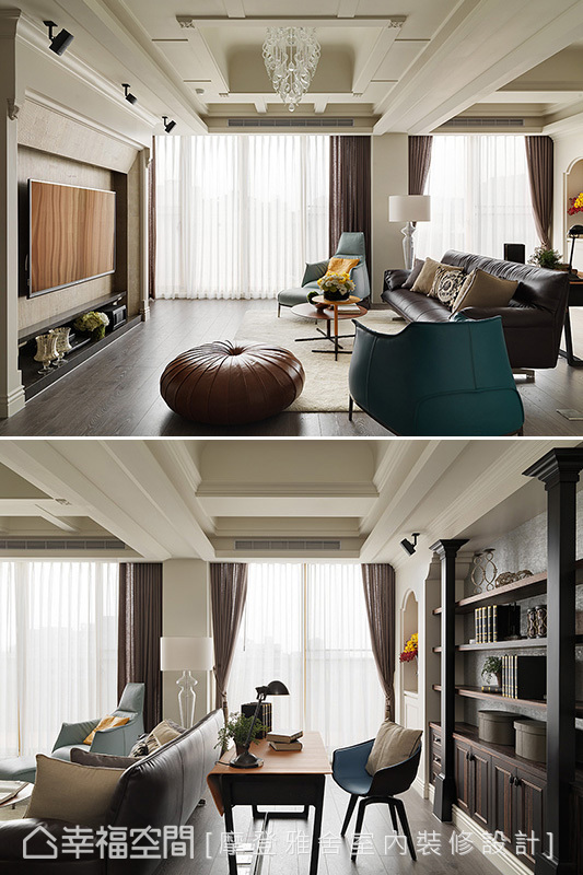 客厅图片来自幸福空间在198平交融新古典&南洋风(上)的分享
