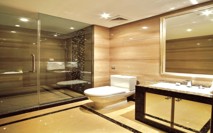 简约 欧式 二居 卫生间图片来自武汉实创装饰在140平现代简欧之家的分享