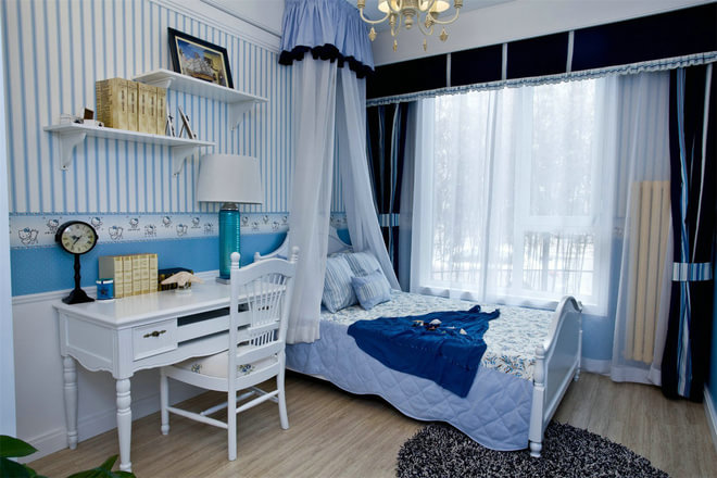 简单 舒适 地中海 卧室图片来自业之峰装饰旗舰店在136平3房地中海风格悠哉悠哉的分享