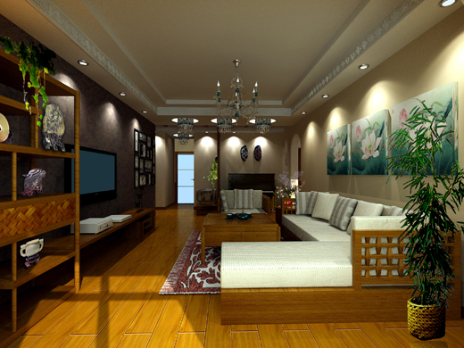 东南亚风格 三居 老房改造 客厅图片来自实创装饰上海公司在老房改造有对比才有改变的分享