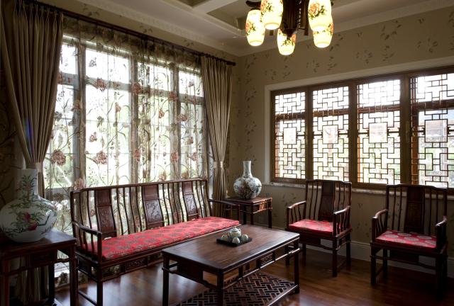 别墅 书房图片来自天津尚层装修韩政在颐湖庄园的分享