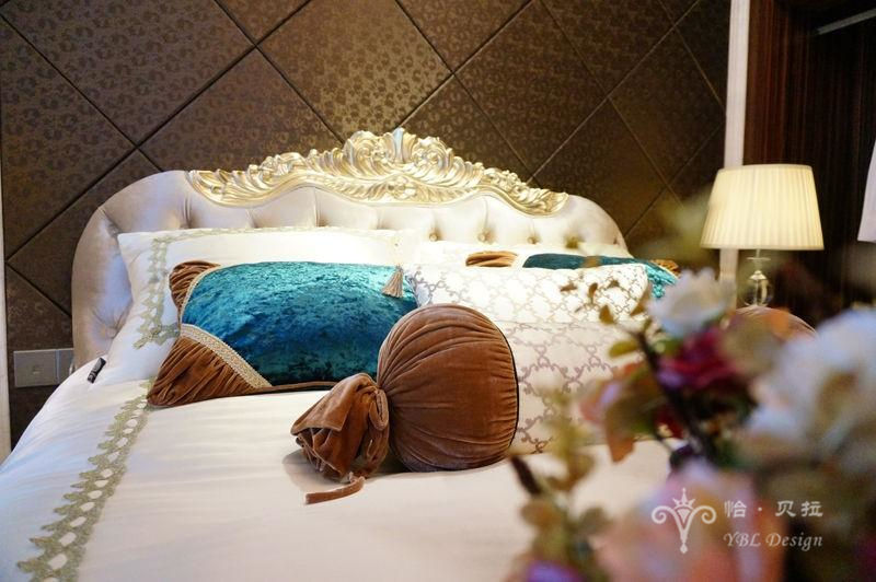 欧式 二居 80后 小资 卧室图片来自广州怡贝拉装饰工程在佛山普君新城•华府21A样板间的分享