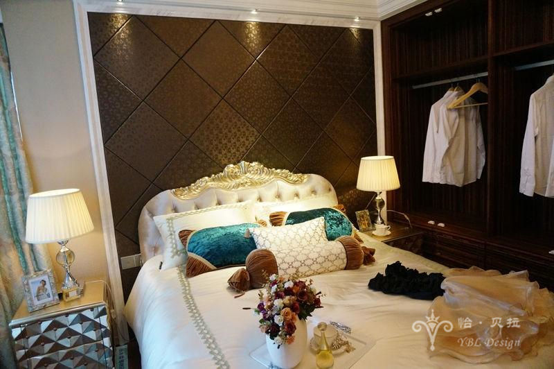 欧式 二居 80后 小资 卧室图片来自广州怡贝拉装饰工程在佛山普君新城•华府21A样板间的分享