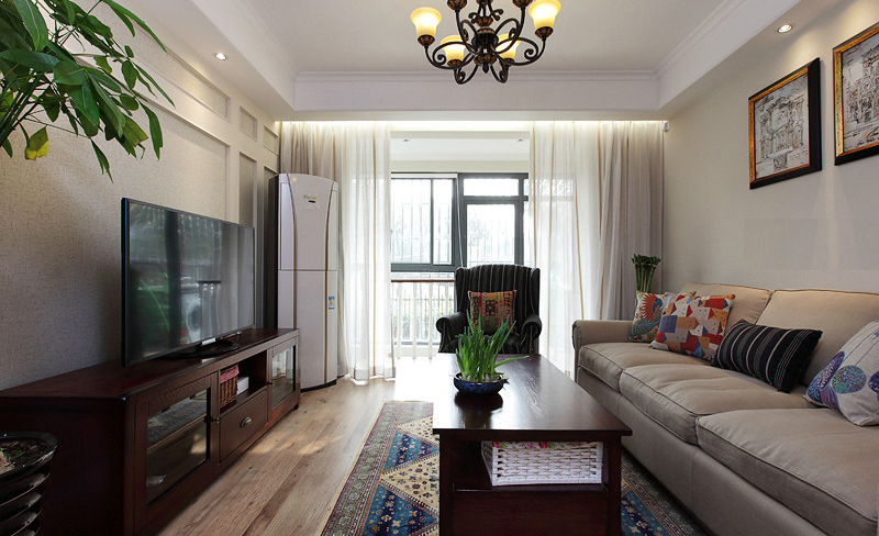刘杨成 交换空间 客厅图片来自交换空间刘杨成室内设计师在95平清新小美式的分享