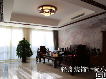 康城别墅二期-420平米-中式风格