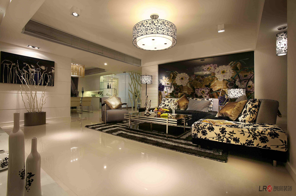 现代 时尚 三居 三口之家 80后 客厅图片来自朗润装饰工程有限公司在成都ICC-现代风格的分享