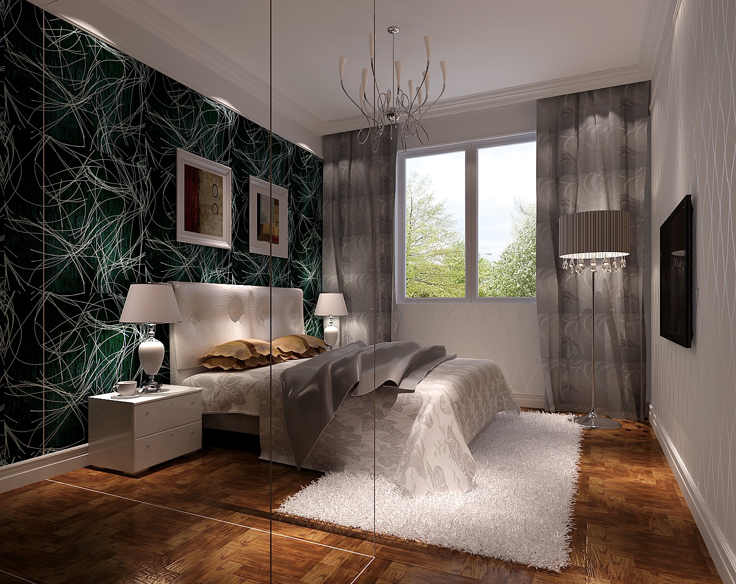托斯卡纳 四居 卧室图片来自高度国际装饰设计集团凌军在旭辉御府240平米托斯卡纳风格的分享