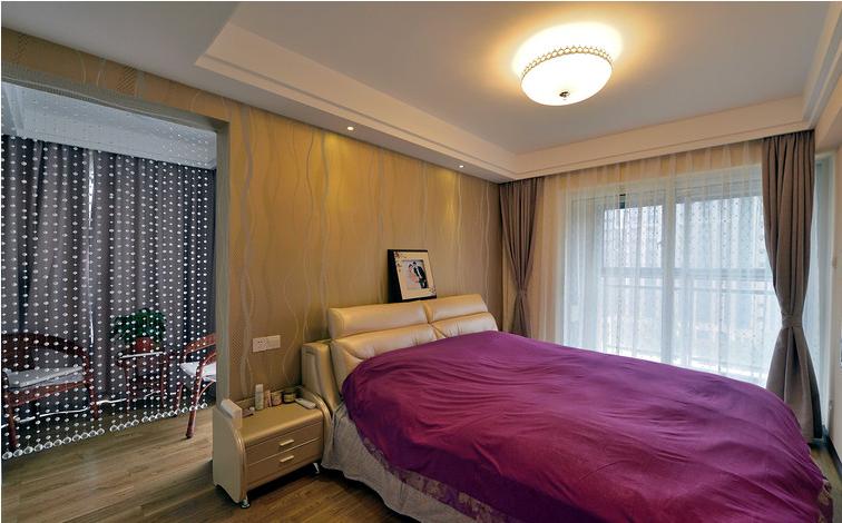卧室图片来自佰辰生活装饰在130方三室两厅美式风格的分享