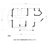 圣淘沙 8栋01户型图原始结构图 4房2厅2卫 139m²结构图