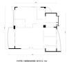中央花园 户型图原始结构图 5房2厅2卫 246m²