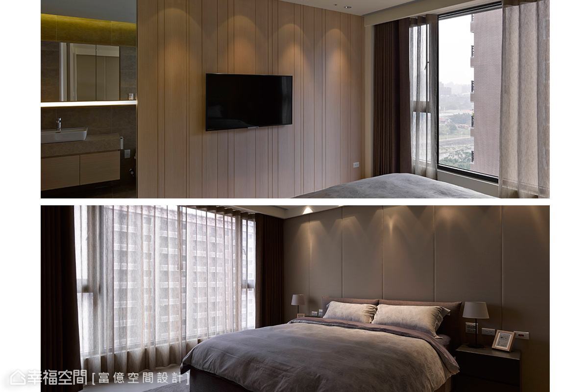 卧室图片来自幸福空间在205平度假饭店般的闲雅生活的分享