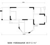 陶源居 户型图原始结构图 2房2厅1卫 92m²