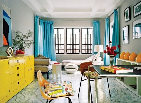 欧式 美式 混搭 二居 客厅图片来自百合居装饰工程有限公司在美式简约的分享
