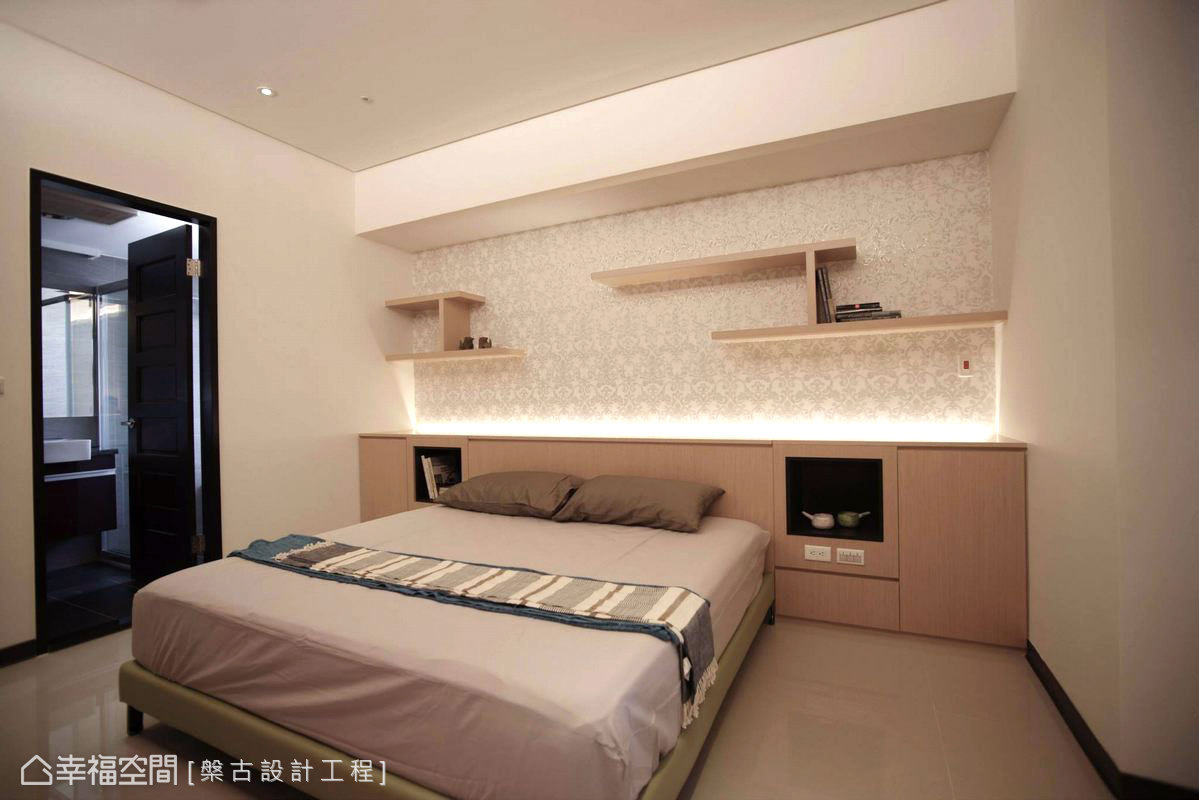 新中式家居卧室 床 床尾凳 梳妆台 吊灯 衣柜-室内设计-拓者设计吧
