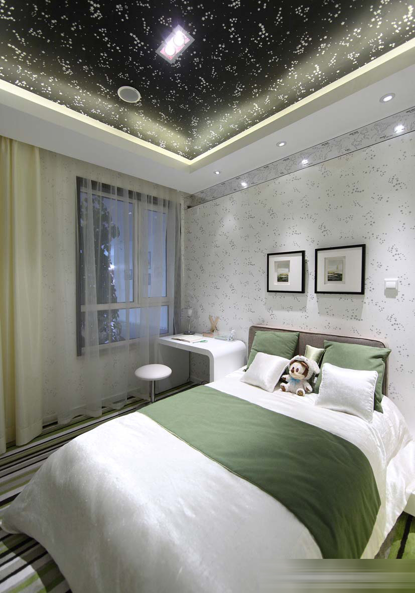 简约 三居 80后 慕尚家居 装修设计 卧室图片来自慕尚族在观澜国际 91平现代风格案例赏析的分享