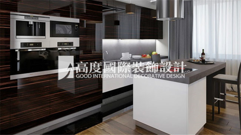 厨房图片来自周楠在华贸城50平现代简约风格设计的分享