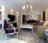 本案例为蓝鼎海棠湾欧式风格装修设计。设计师贾露，新房为婚房作用，设计的比较温馨浪漫。