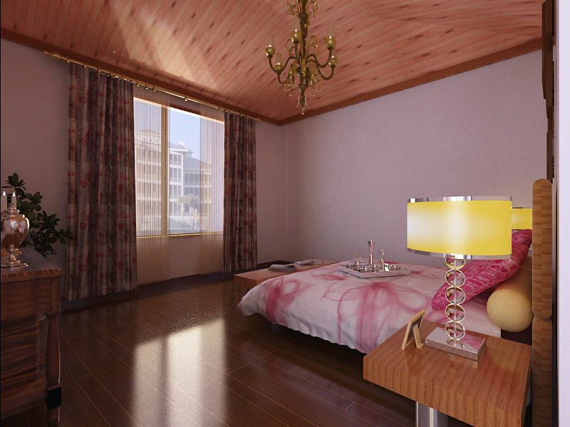 田园 欧式 简约 卧室图片来自天津馨雅装饰在欧式田园的分享