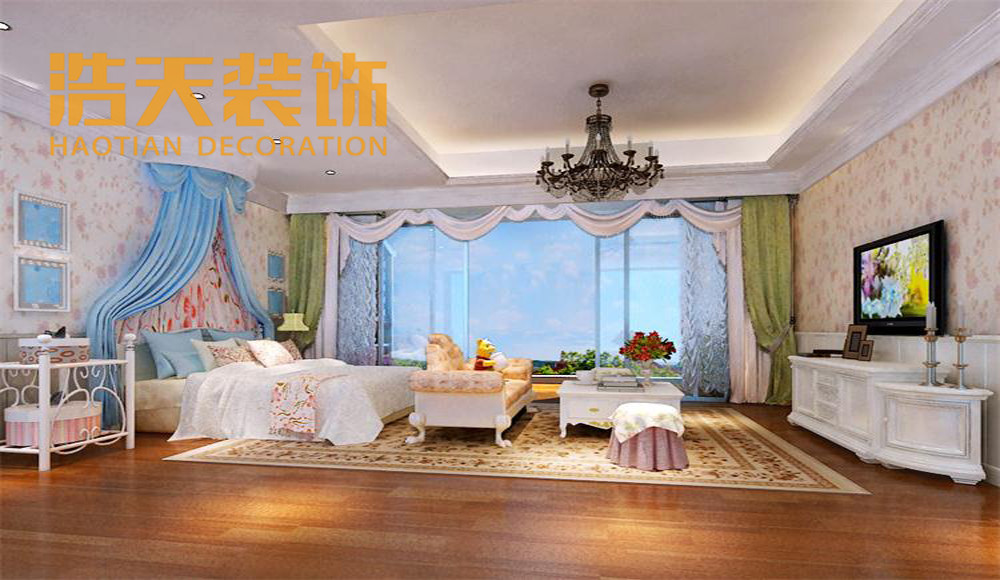 儿童房图片来自深圳市浩天装饰在万科缤纷四季~许先生的分享