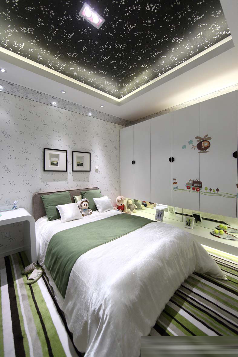 简约 三居 80后 慕尚家居 装修设计 卧室图片来自慕尚族在观澜国际 91平现代风格案例赏析的分享