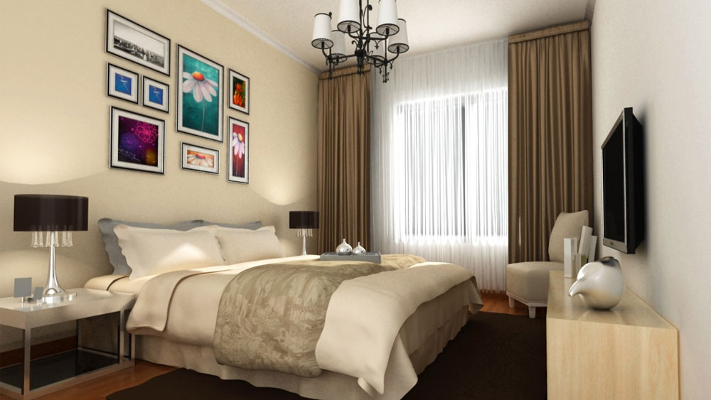 简约 现代 二居 卧室图片来自高度国际装饰设计集团凌军在保利罗兰香谷90平米现代简约风格的分享