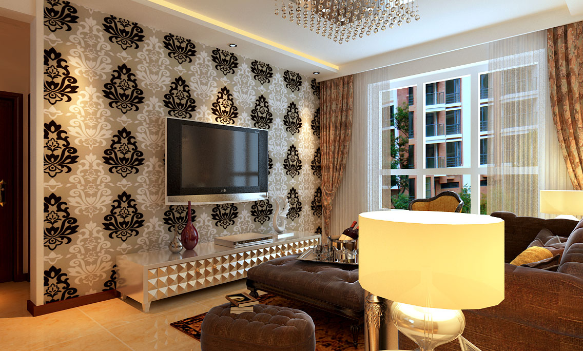 二居 客厅图片来自百家装饰小王在华贸中心98平的分享